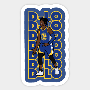 D'Angelo Russell 'D-LO' NBA Golden State Warriors Sticker